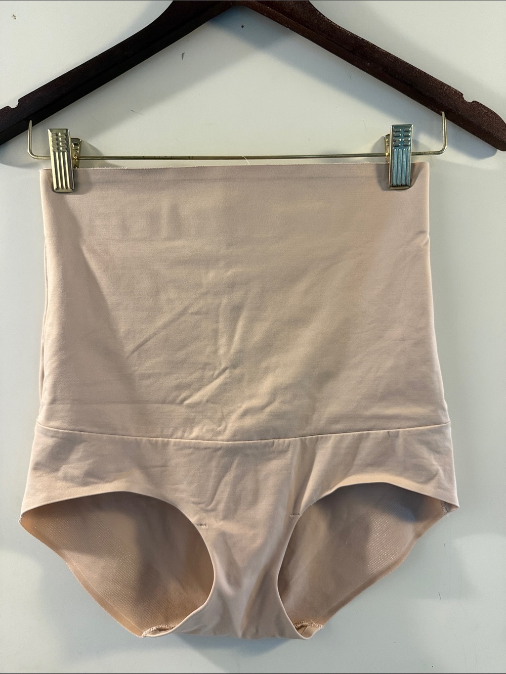 Miraclesuit Womens High-Waist Shaping Underwear in Beige Sz Large